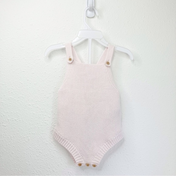 Bonpoint baby pink Conie romper size 6 months - Picture 2 of 8